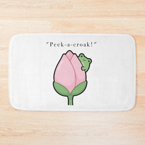 Item preview, Peek-a-croak Flower Frog designed and sold by Cozy Moss Studio.