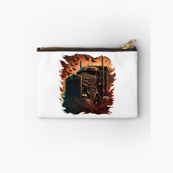 Item preview, Fierce Semi Truck from Hell Illustration with Fiery and Intense Design designed and sold by Dark  Horse.