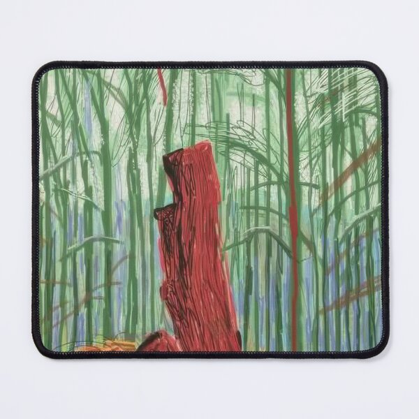 Item preview, David Hockney - The Arrival Of Spring In Woldgate, East Yorkshire In (twenty eleven) - February - Signed Print by David Hockney undefinedr designed and sold by LILLIANSTRANGEy.
