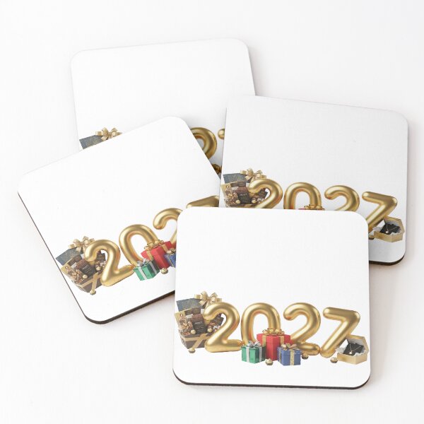 Item preview, 2027 New Year Celebration – Golden Numbers, Gifts and Luxury Festive Design designed and sold by 4U---Store.
