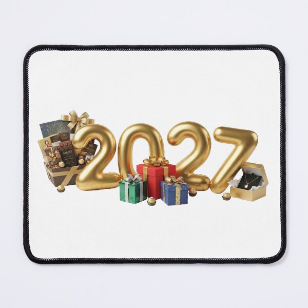 Item preview, 2027 New Year Celebration – Golden Numbers, Gifts and Luxury Festive Design designed and sold by 4U---Store.