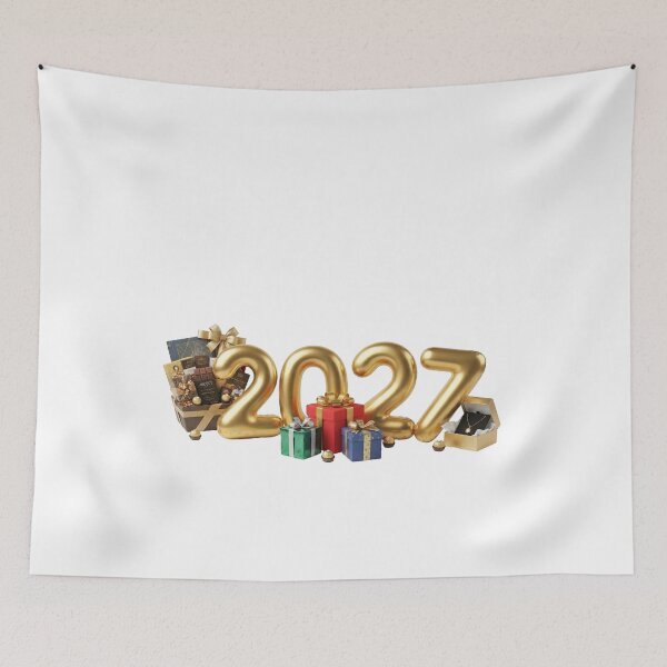 Item preview, 2027 New Year Celebration – Golden Numbers, Gifts and Luxury Festive Design designed and sold by 4U---Store.