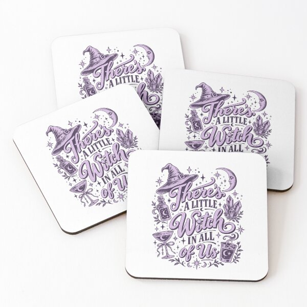 Item preview, There's A Little Witch In All Of Us Purple Magic Fantasy Design designed and sold by YasuoShop.