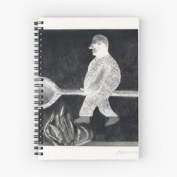 Item preview, David Hockney -  Riding Around On A Cooking-Spoon - Signed Print by David Hockney undefinedr designed and sold by LILLIANSTRANGEy.