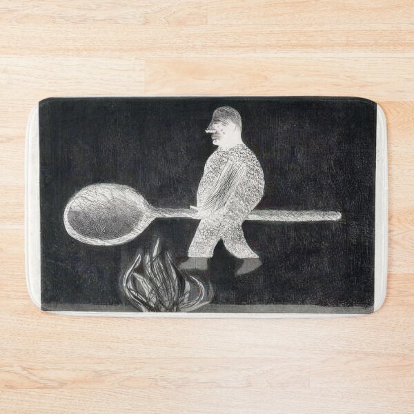 Item preview, David Hockney -  Riding Around On A Cooking-Spoon - Signed Print by David Hockney undefinedr designed and sold by LILLIANSTRANGEy.