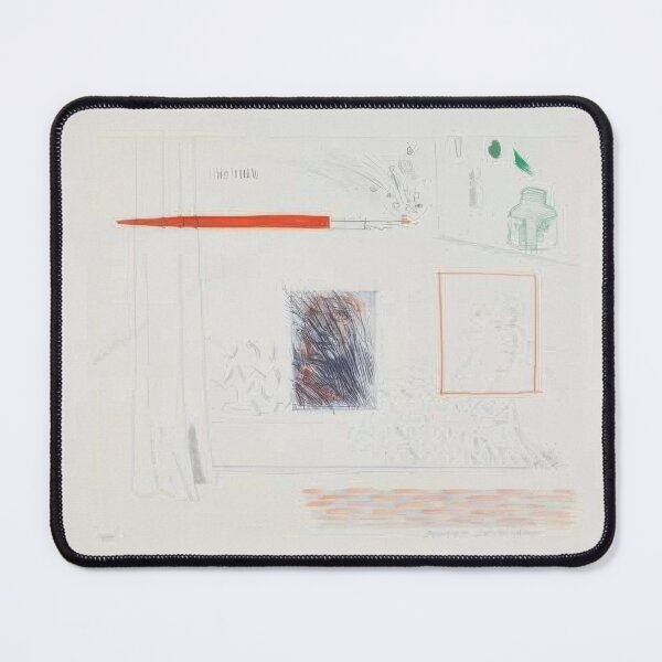 Item preview, David Hockney - Etching Is The Subject - Signed Print by David Hockney undefinedr designed and sold by LILLIANSTRANGEy.