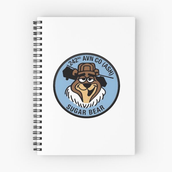 Item preview, US Army 242nd Aviation Company Sugar Bear Mascot Patch designed and sold by CharlieDesings.