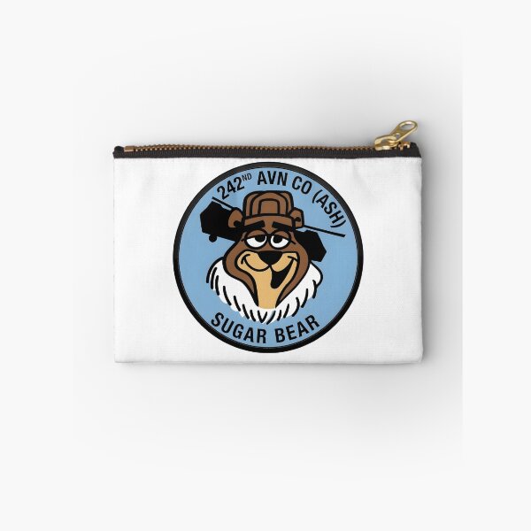 Item preview, US Army 242nd Aviation Company Sugar Bear Mascot Patch designed and sold by CharlieDesings.