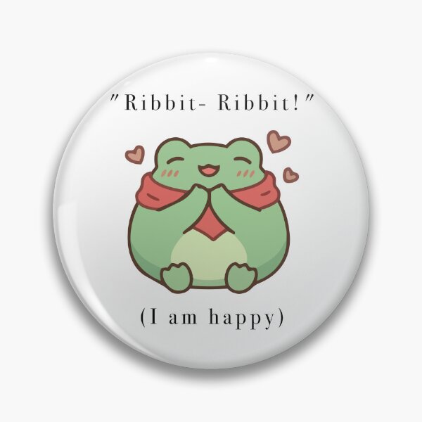 Item preview, Cute Happy Frog In Scarf Ribbit Ribbit designed and sold by Cozy Moss Studio.
