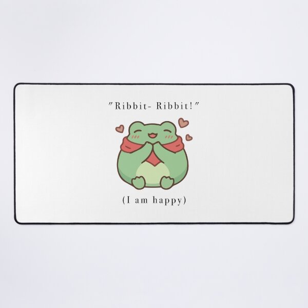 Item preview, Cute Happy Frog In Scarf Ribbit Ribbit designed and sold by Cozy Moss Studio.