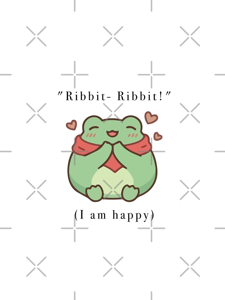 Thumbnail 5 of 5, A-Line Dress, Cute Happy Frog In Scarf Ribbit Ribbit designed and sold by MossStudio.