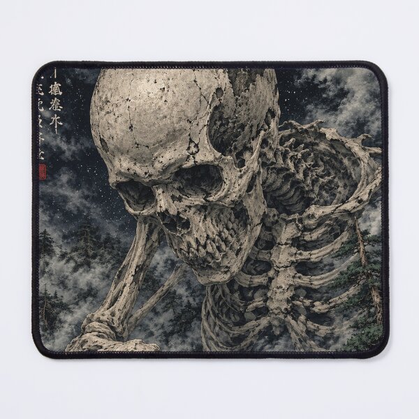 Item preview, Colossal Skeleton Gripping a Mountain Temple designed and sold by MouradStudio.