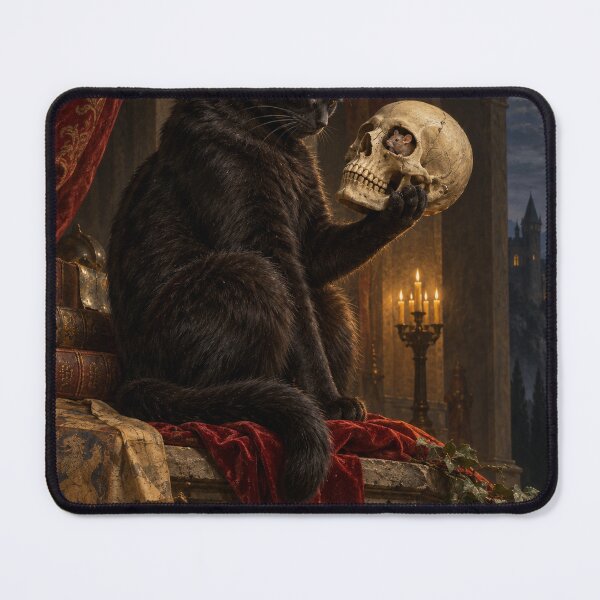 Item preview, The Cat and the Skull designed and sold by Ocelot-T.