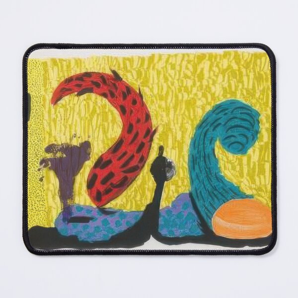 Item preview, David Hockney - Pushing Up - Signed Print by David Hockney undefinedr designed and sold by LILLIANSTRANGEy.