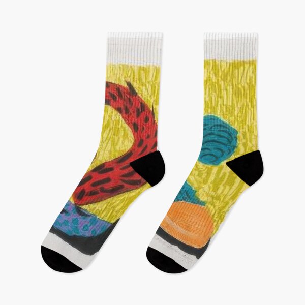 Item preview, David Hockney -  Pushing Up - Signed Print by David Hockney undefinedr designed and sold by LILLIANSTRANGEy.