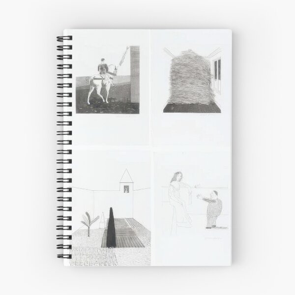 Item preview, David Hockney -  Illustrations for Six Fairy Tales From The Brothers Grimm Edition A (complete set) - Signed Print by David Hockney undefinedr designed and sold by LILLIANSTRANGEy.