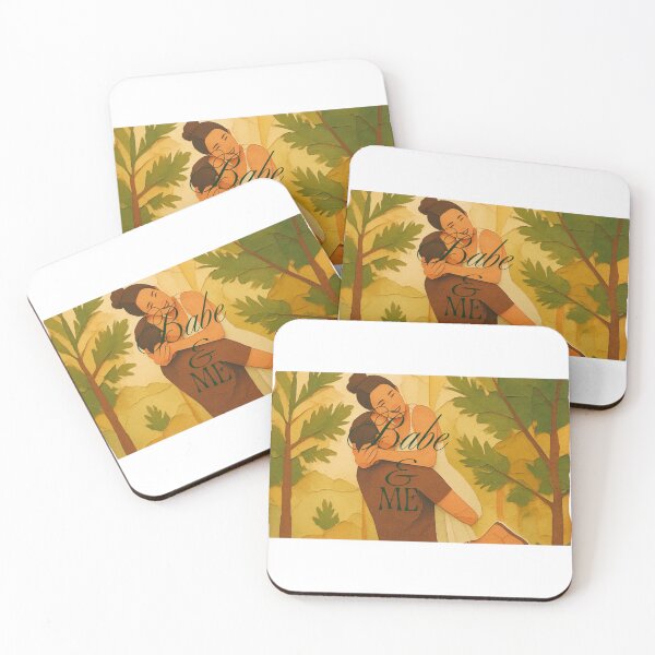 Item preview, Babe and Me Cute Retro Forest Reunion Romantic Couple Art designed and sold by ZestlyStore94.