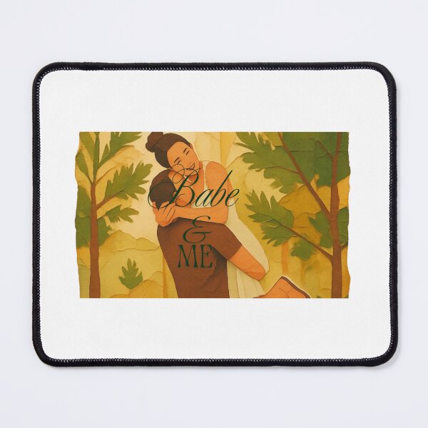 Item preview, Babe and Me Cute Retro Forest Reunion Romantic Couple Art designed and sold by ZestlyStore94.