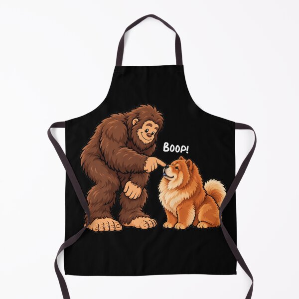 Item preview, Bigfoot and Chow Chow Boop Fun Design Sasquatch designed and sold by rafaeltto.