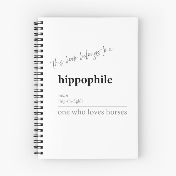 Item preview, Hippophile - one who loves horses designed and sold by Linda Louw.