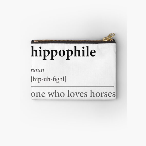 Item preview, Hippophile - one who loves horses designed and sold by Linda Louw.