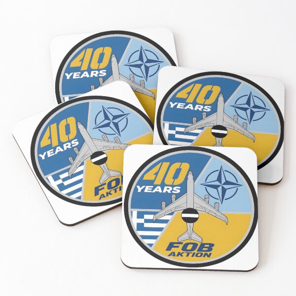Item preview, NATO E-3A Component FOB Aktion 40 Years Anniversary Patch designed and sold by CharlieDesings.