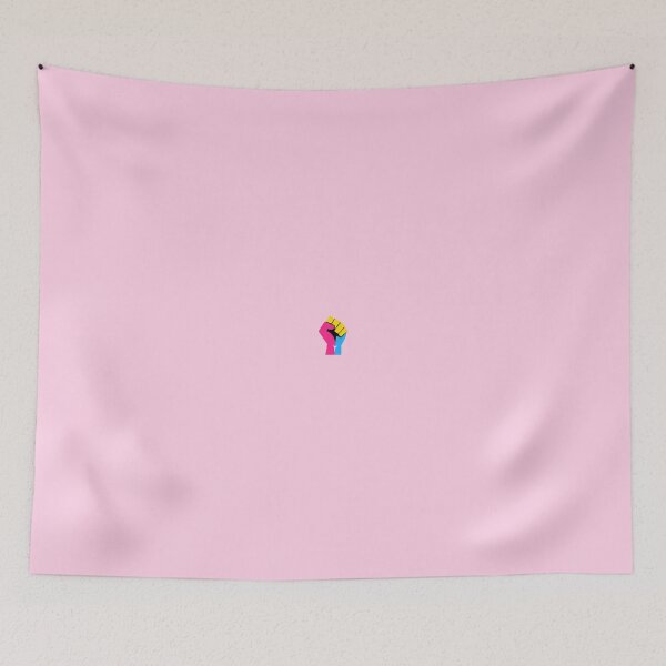 Item preview, raised pansexual fist designed and sold by DeltaQuadrant.