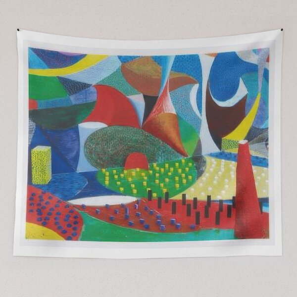 Item preview, David Hockney -  First Detail, Snails Space, March th  - Signed Print by David Hockney undefinedr designed and sold by LILLIANSTRANGEy.