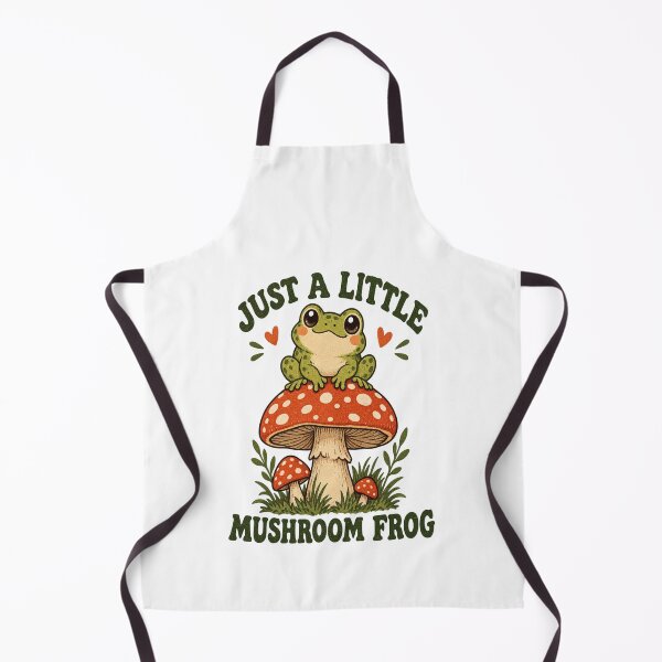 Aperçu de l'œuvre Cute Mushroom Frog – Vintage Cottagecore Frog Design créée et vendue par KhadijaArt ⭐⭐⭐⭐⭐.