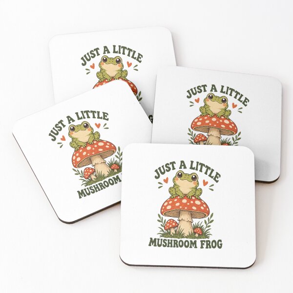 Item preview, Cute Mushroom Frog – Vintage Cottagecore Frog Design designed and sold by KhadijaArt ⭐⭐⭐⭐⭐.