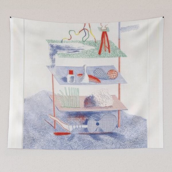 Item preview, David Hockney -  Serenade - Signed Print by David Hockney undefinedr designed and sold by LILLIANSTRANGEy.