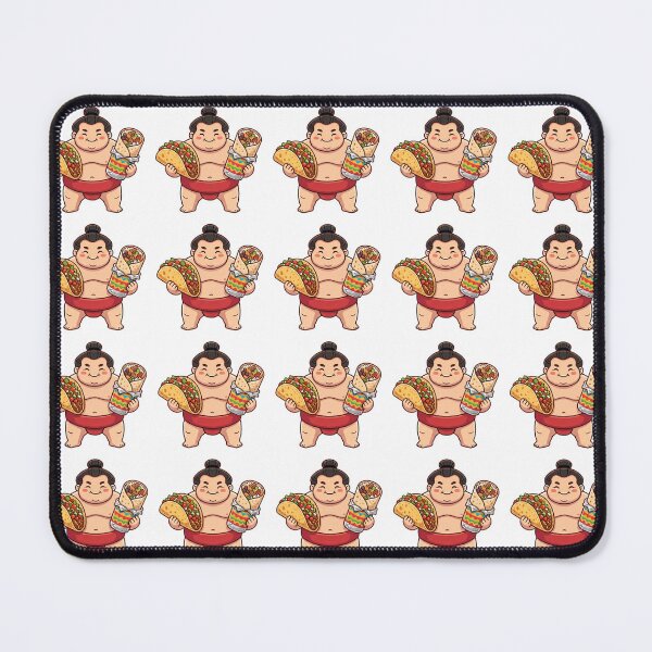 Item preview, Simple and Cute Sumo Logo - Tacos and Burrito designed and sold by Studio-MiMi.