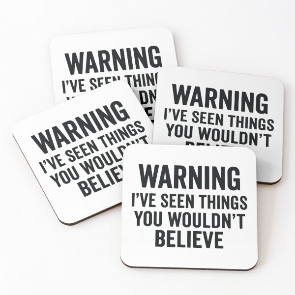 Item preview, Funny Nurse,gift for Nurse, Warning I've Seen Things You Wouldn't Believe designed and sold by CloudyPress.