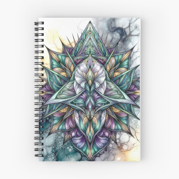 Item preview, Psychedelic Iris Mandala Art Print designed and sold by Frackxion.