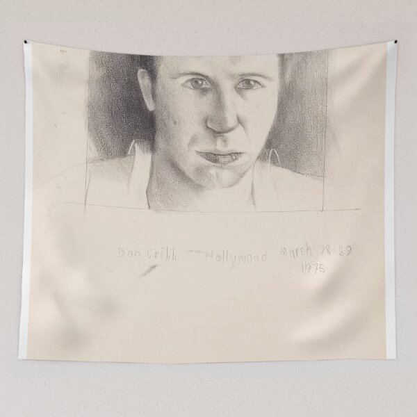 Item preview, David Hockney -  Donald Cribb - Signed Print by David Hockney undefinedr designed and sold by LILLIANSTRANGEy.