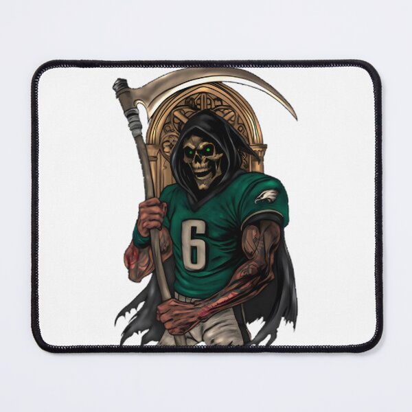 Item preview, Slim Reaper Manga Style Gothic Design with Eagles and Scythe Artwork designed and sold by hannieYAH.