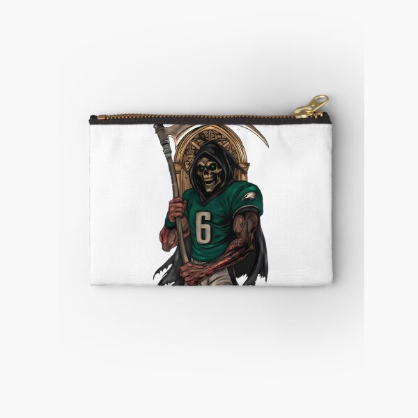 Item preview, Slim Reaper Manga Style Gothic Design with Eagles and Scythe Artwork designed and sold by hannieYAH.