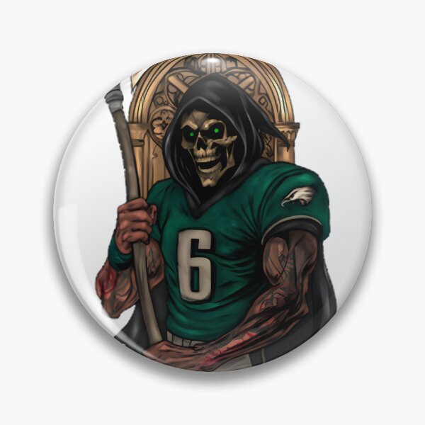 Item preview, Slim Reaper Manga Style Gothic Design with Eagles and Scythe Artwork designed and sold by hannieYAH.
