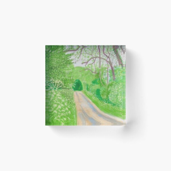 Item preview, David Hockney -  The Arrival Of Spring In Woldgate, East Yorkshire In  (twenty eleven) -  May - Signed Print by David Hockney undefinedr designed and sold by LILLIANSTRANGEy.