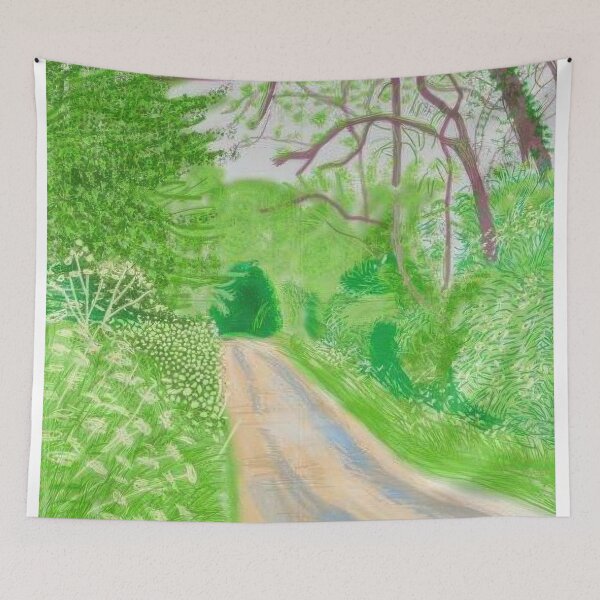 Item preview, David Hockney -  The Arrival Of Spring In Woldgate, East Yorkshire In  (twenty eleven) -  May - Signed Print by David Hockney undefinedr designed and sold by LILLIANSTRANGEy.
