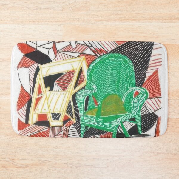 Item preview, David Hockney -  Two Pembroke Studio Chairs - Signed Print by David Hockney undefinedr designed and sold by LILLIANSTRANGEy.
