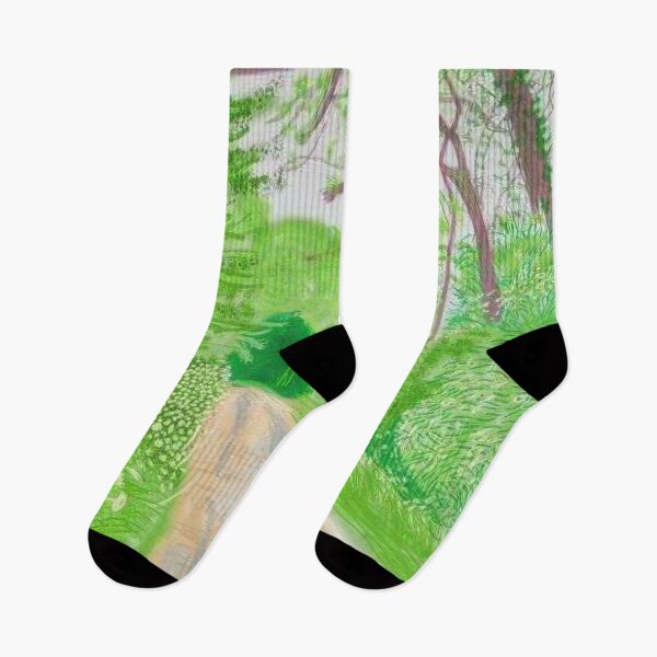 Item preview, David Hockney -  The Arrival Of Spring In Woldgate, East Yorkshire In  (twenty eleven) -  May - Signed Print by David Hockney undefinedr designed and sold by LILLIANSTRANGEy.