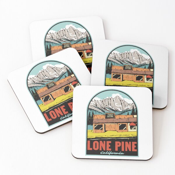 Item preview, Lone Pine California Vintage Mountain Travel Badge designed and sold by HalpinDesign.