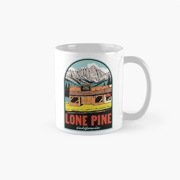 Item preview, Lone Pine California Vintage Mountain Travel Badge designed and sold by HalpinDesign.