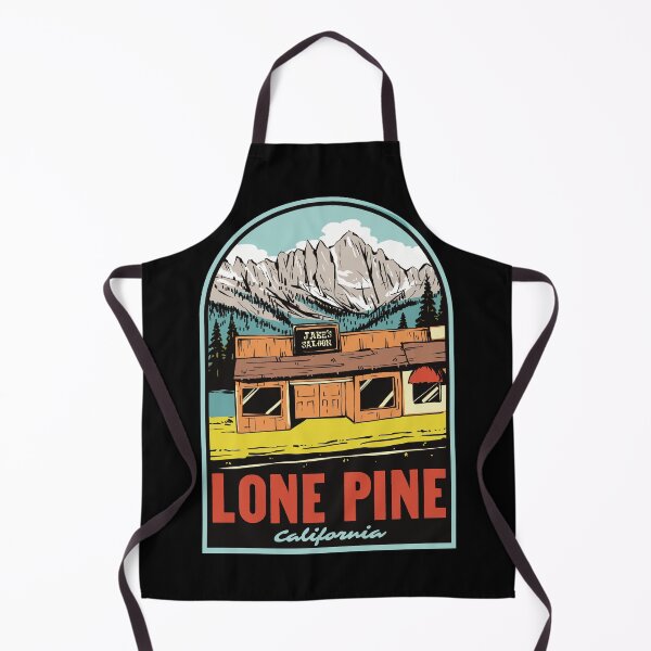 Item preview, Lone Pine California Vintage Mountain Travel Badge designed and sold by HalpinDesign.