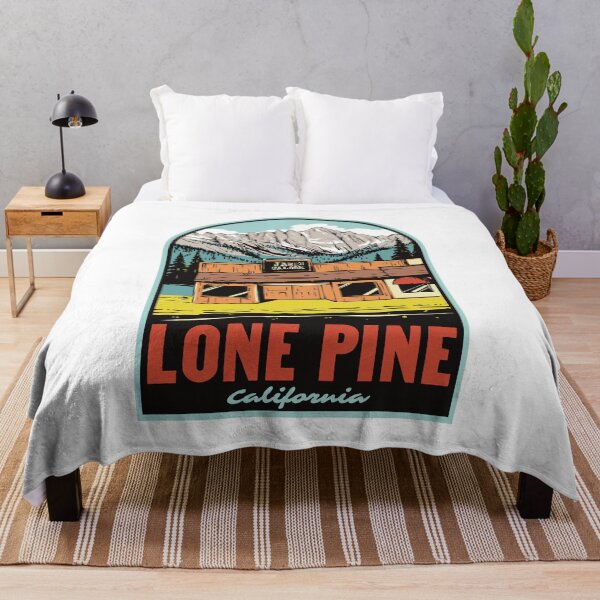 Item preview, Lone Pine California Vintage Mountain Travel Badge designed and sold by HalpinDesign.