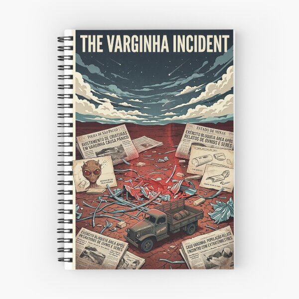 Item preview, The Varginha Crash Incident - Custom Original UFO X-Files Case Poster Wall Art designed and sold by Cool Robot Bro..