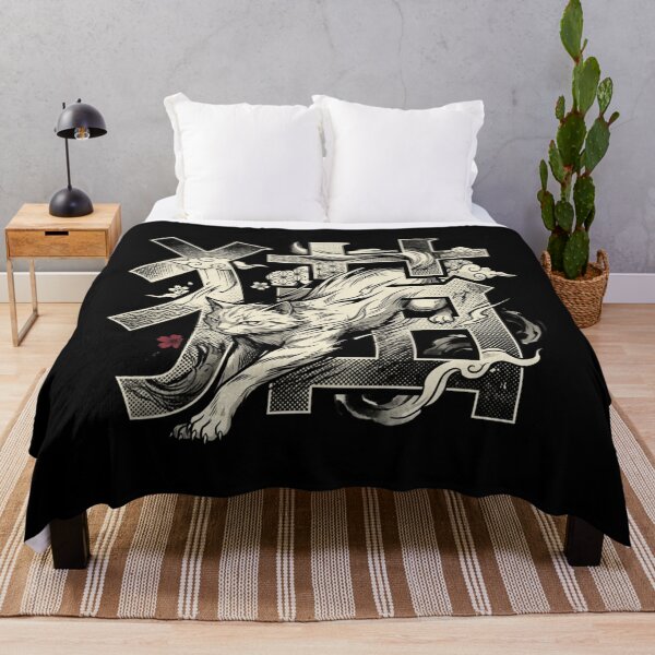 Item preview, Japanese Cat Kanji Streetwear Neko White Tabby Anime Art designed and sold by mood-draftsman.