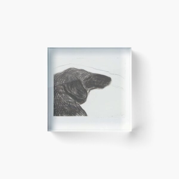 Item preview, David Hockney -  Dog Etching No.  - Signed Print by David Hockney undefinedr designed and sold by LILLIANSTRANGEy.
