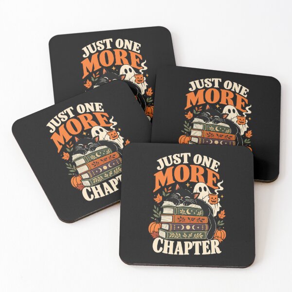 Item preview, Just One More Chapter Spooky Black Cat Book Lover designed and sold by Ridaelb.